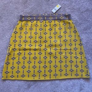 NWT Anthropologie knit skirt. Never worn. Zip closure in back.